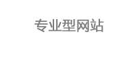 專業類型網站